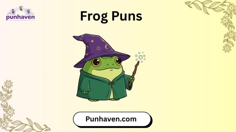 Frog Puns
